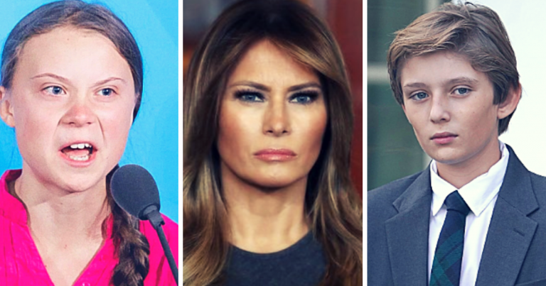 White House defends Melania over claims she’s hypocritical about Barron’s privacy